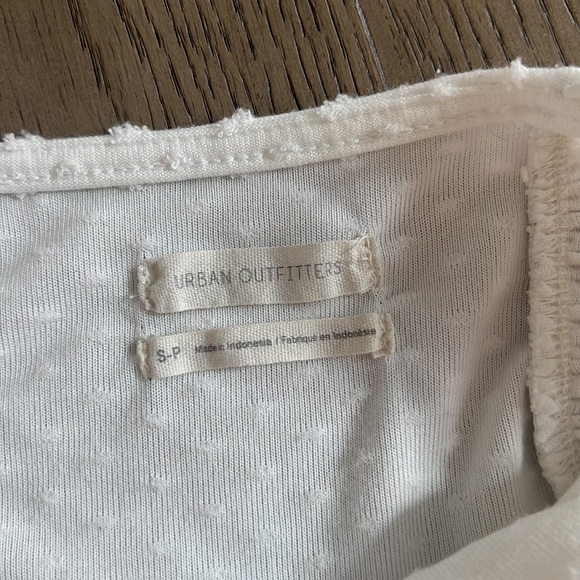 Urban outfitters white polka dot tank top size small - Picture 3 of 3